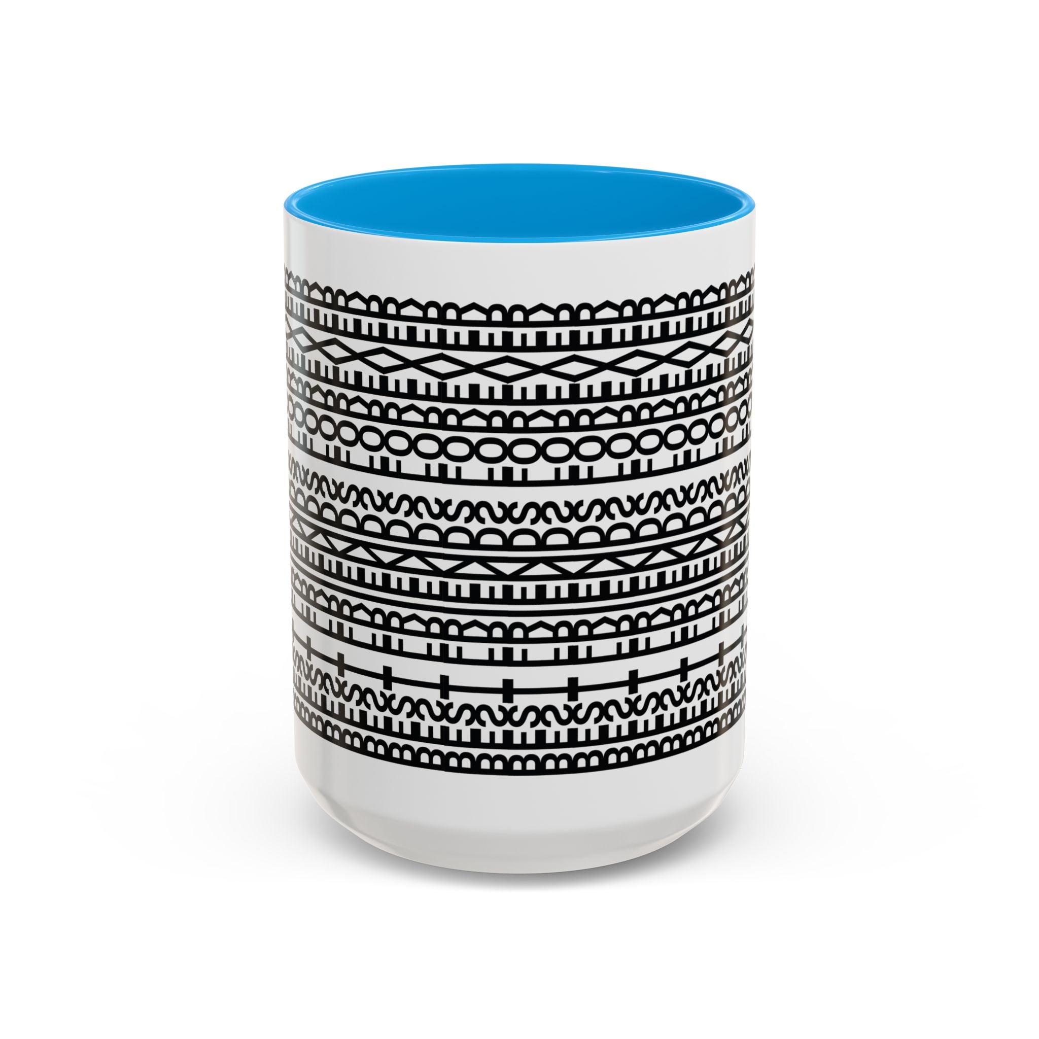 Mug - Best Friends Forever Colorful Geometric Design