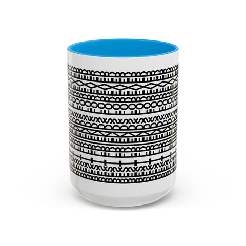 Mug - Best Friends Forever Colorful Geometric Design