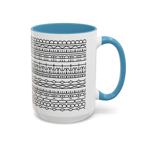 You're My Best Friend Stylish Accent Coffee Mug - Modern Design, Home Decor, Gift for Coffee Lovers, Unique Mug for Birthdays, Black and White Pattern