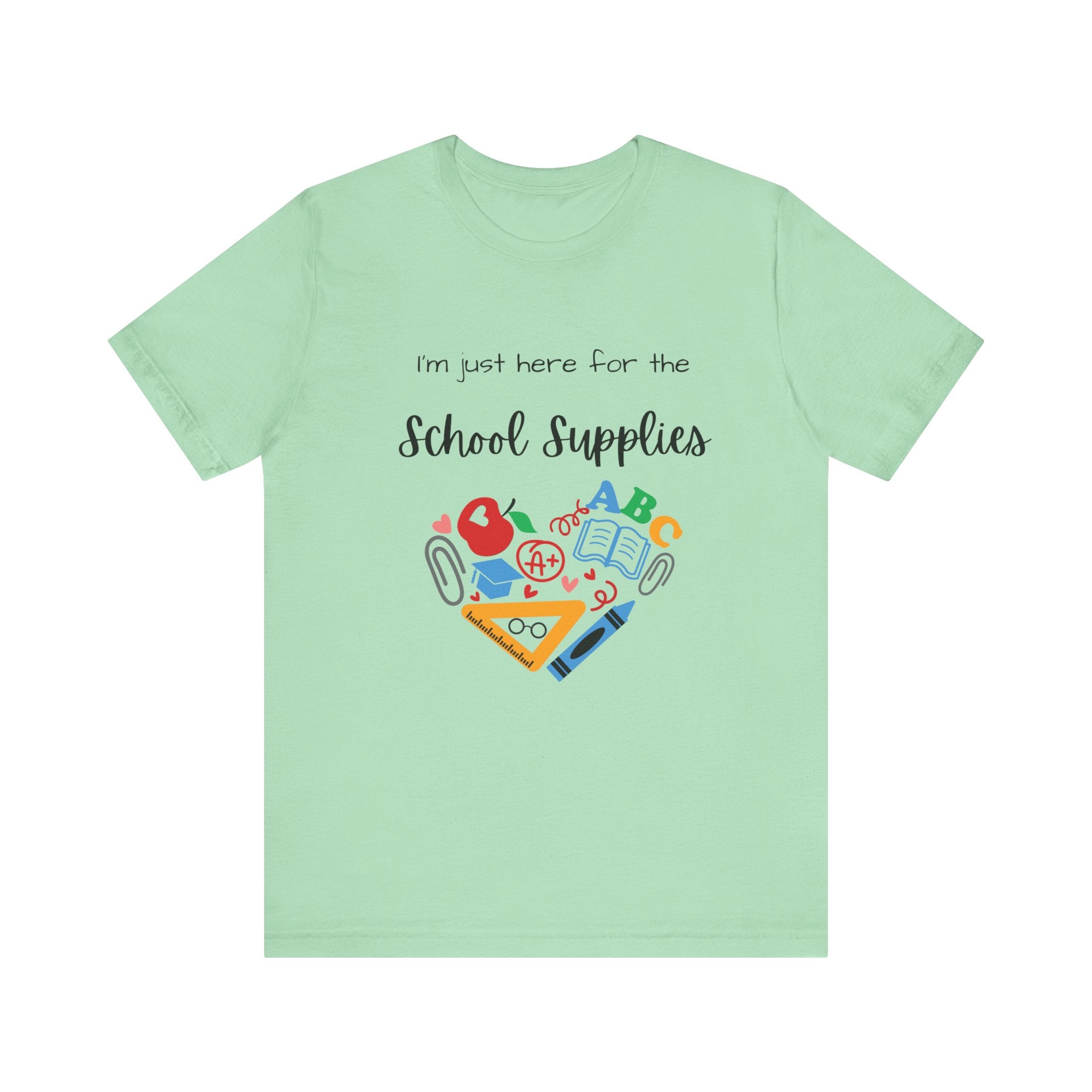 Teacher Tee - School Supplies Funny Unisex Shirt