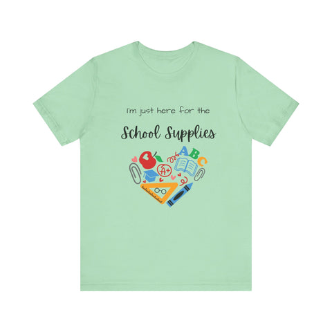 Teacher Tee - School Supplies Funny Unisex Shirt