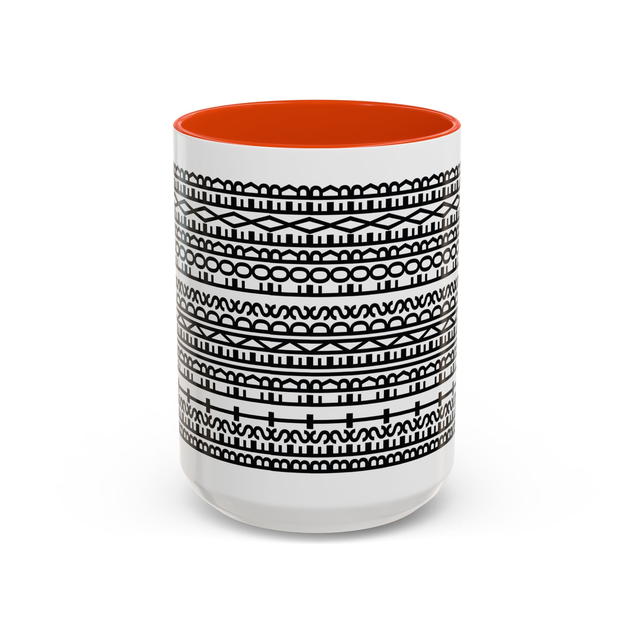 Mug - Best Friends Forever Colorful Geometric Design