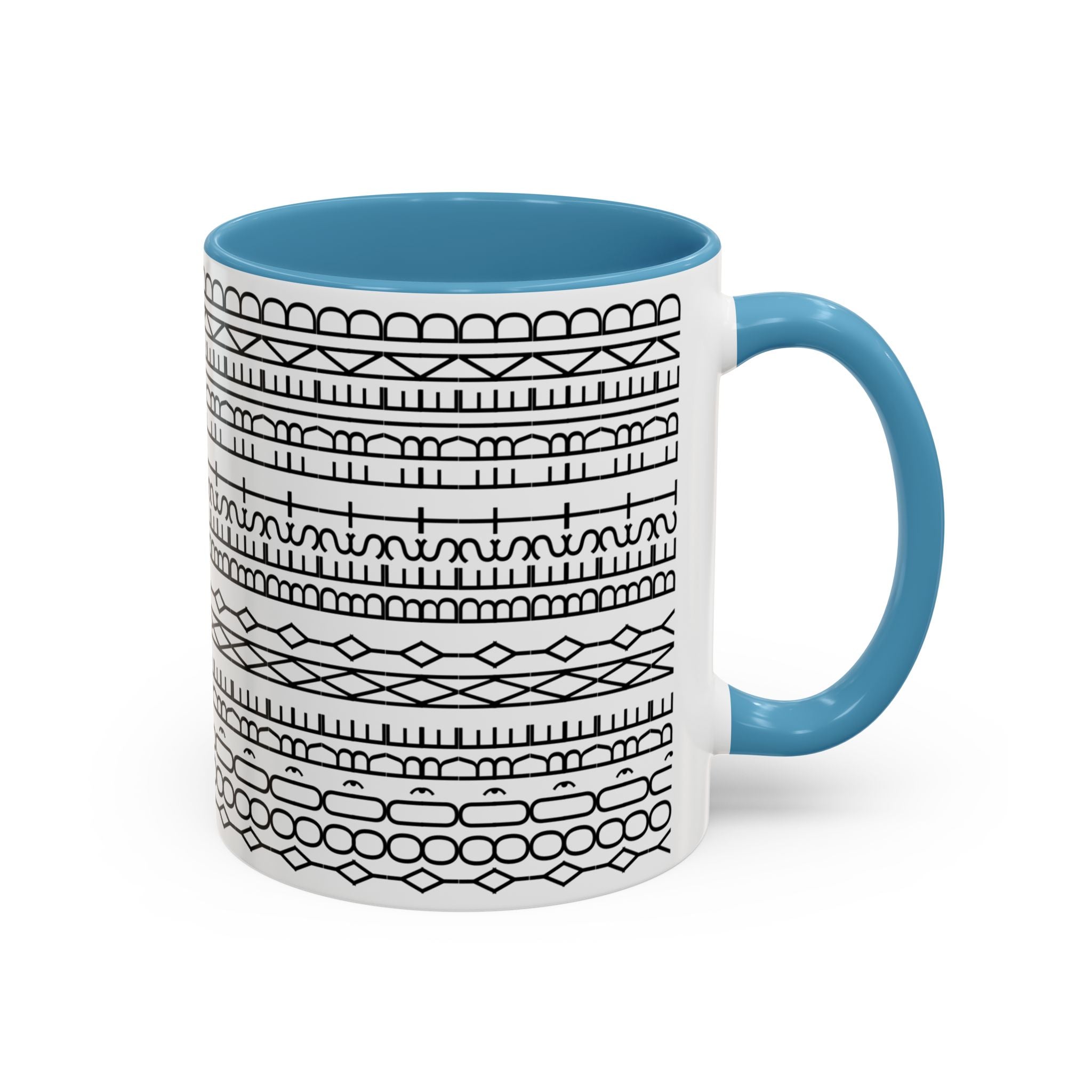 You're My Best Friend Stylish Accent Coffee Mug - Modern Design, Home Decor, Gift for Coffee Lovers, Unique Mug for Birthdays, Black and White Pattern