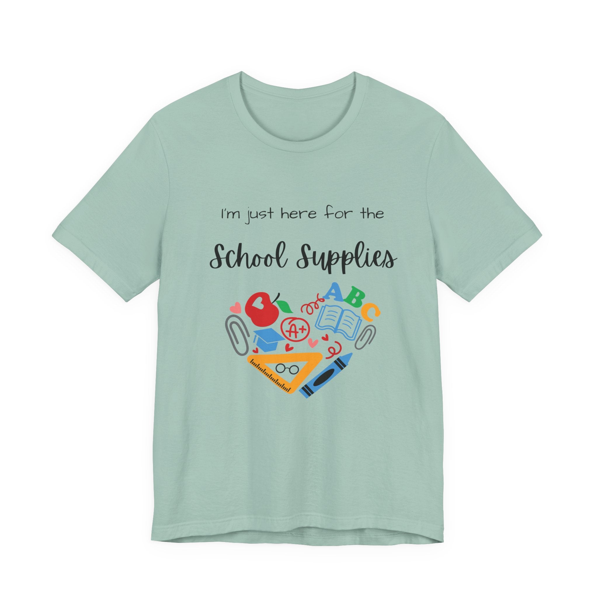 Teacher Tee - School Supplies Funny Unisex Shirt