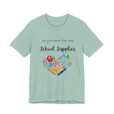 Teacher Tee - School Supplies Funny Unisex Shirt
