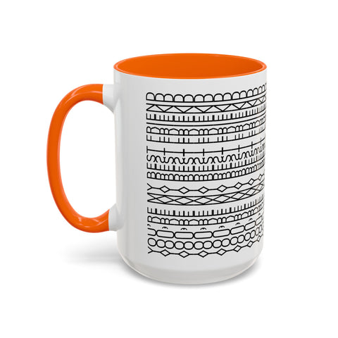 You're My Best Friend Stylish Accent Coffee Mug - Modern Design, Home Decor, Gift for Coffee Lovers, Unique Mug for Birthdays, Black and White Pattern