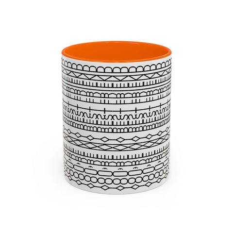 You're My Best Friend Stylish Accent Coffee Mug - Modern Design, Home Decor, Gift for Coffee Lovers, Unique Mug for Birthdays, Black and White Pattern