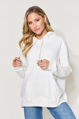 Simply Love Full Size Drawstring Long Sleeve Hoodie