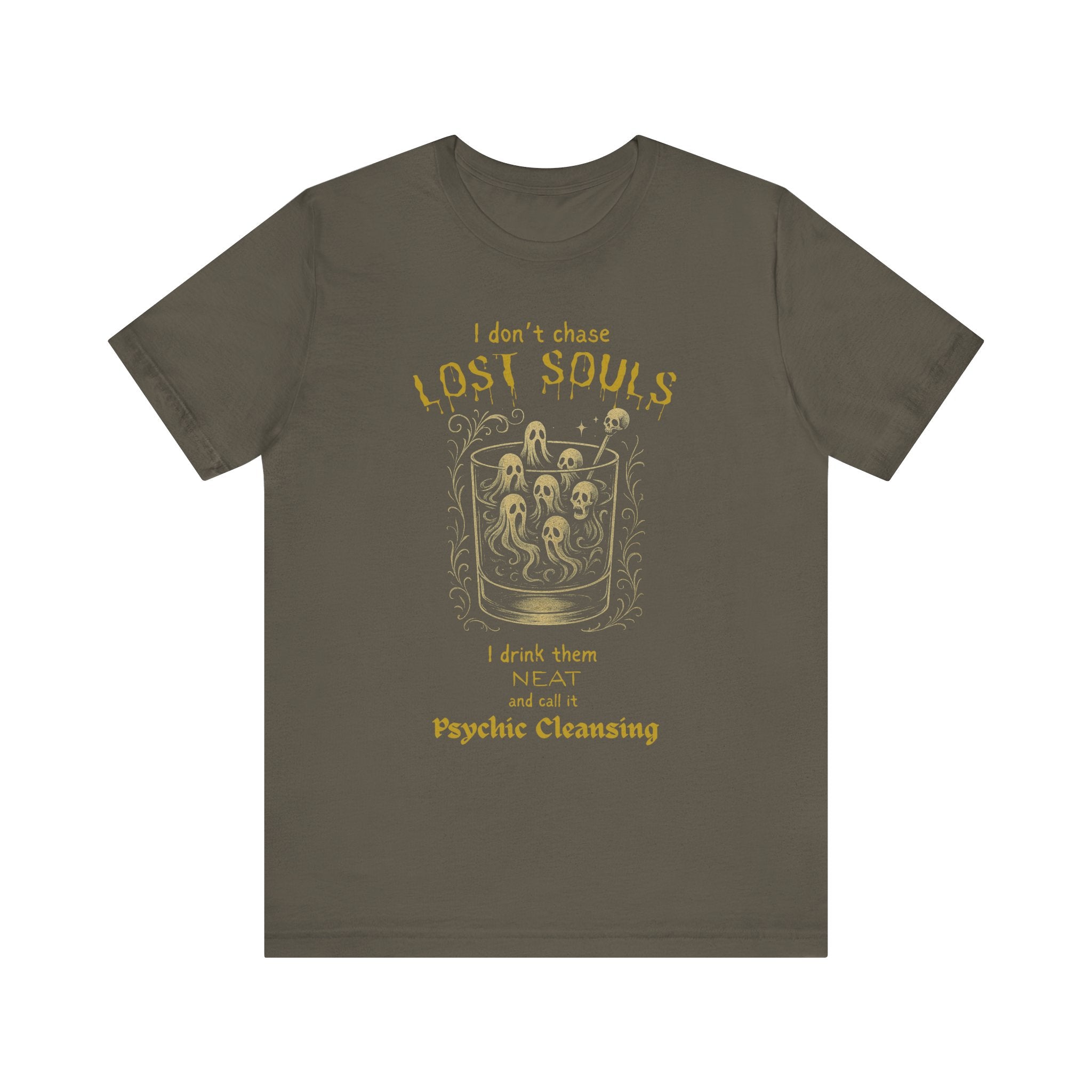 Lost Souls Unisex Tee with Glass Design