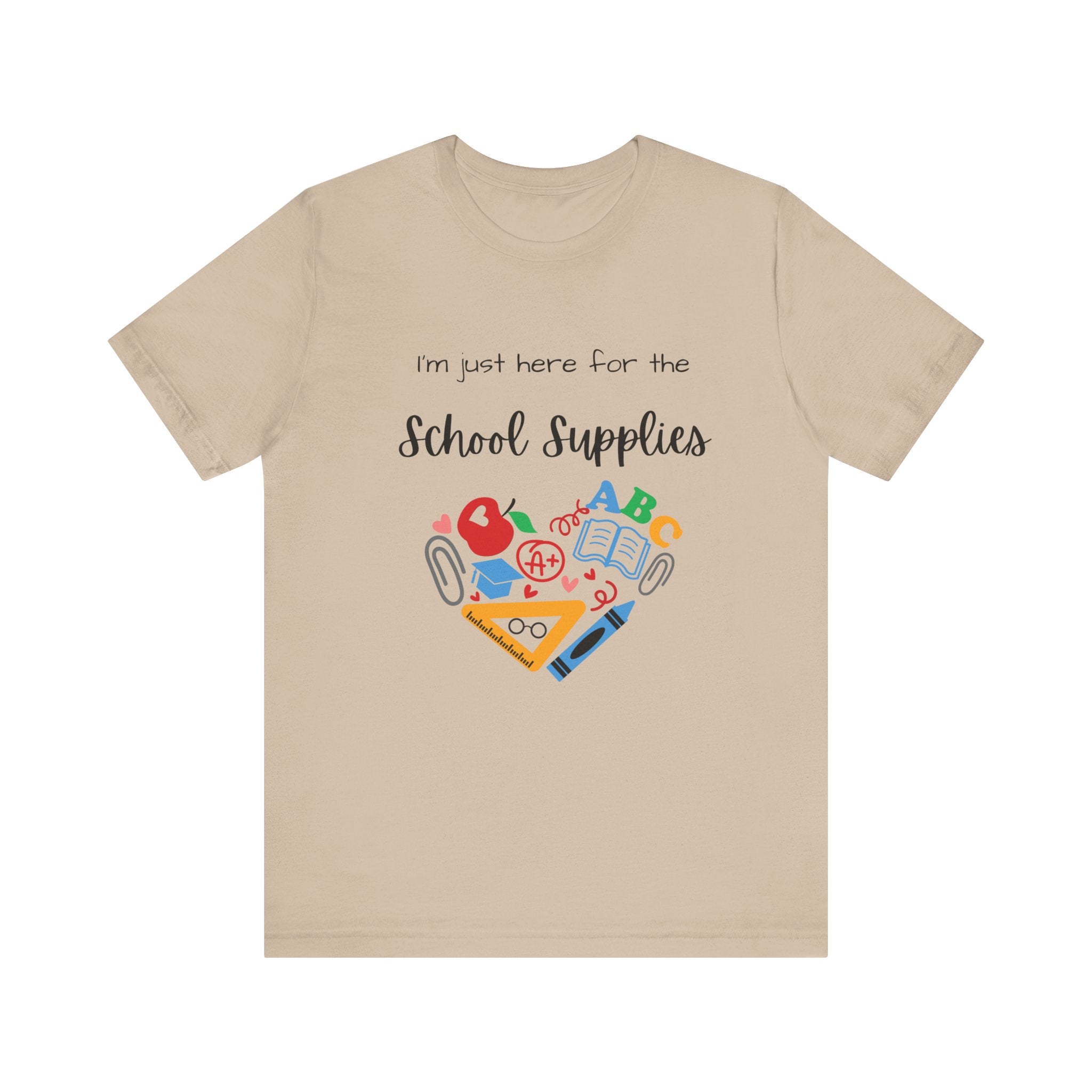 Teacher Tee - School Supplies Funny Unisex Shirt