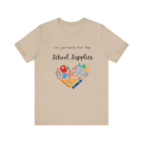Teacher Tee - School Supplies Funny Unisex Shirt