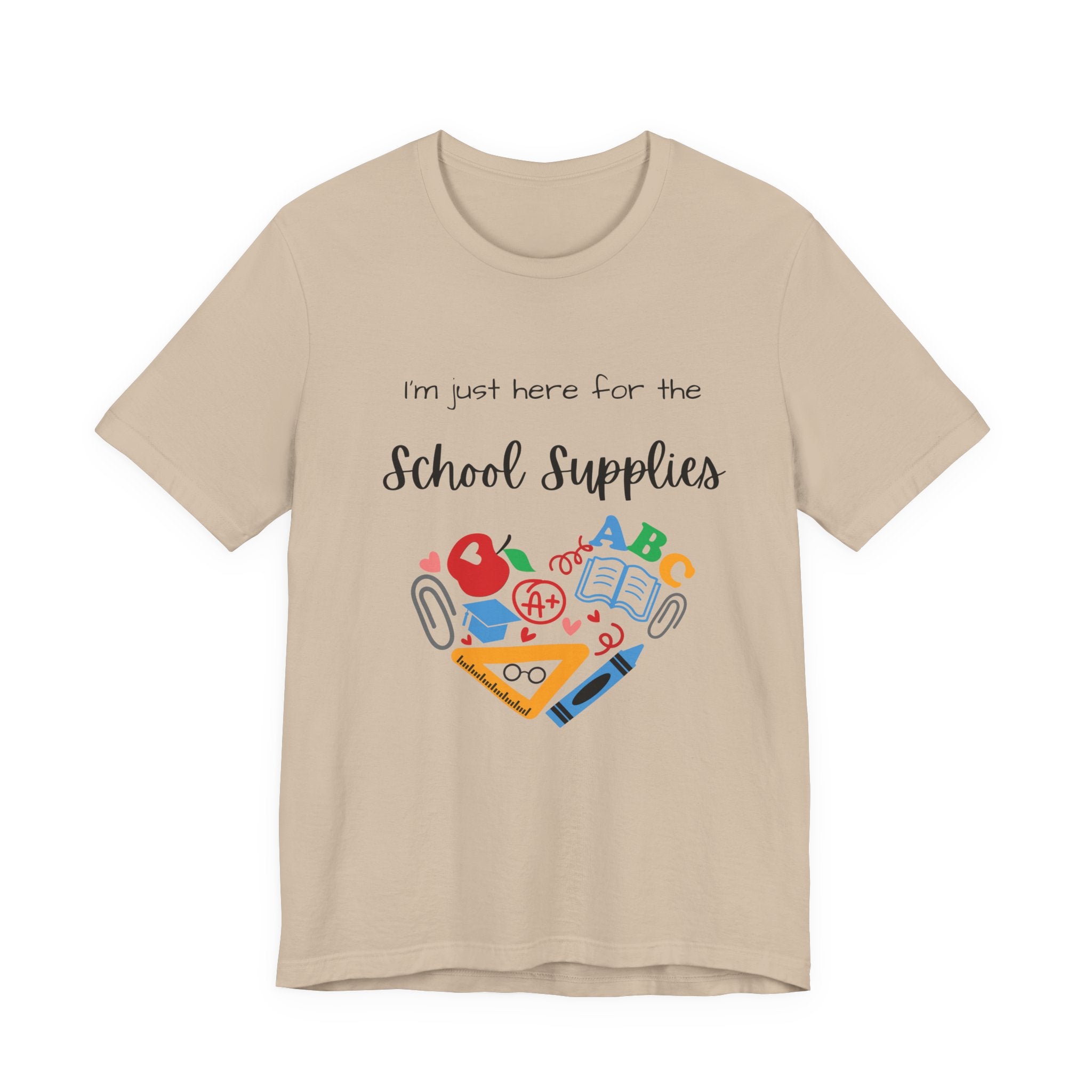 Teacher Tee - School Supplies Funny Unisex Shirt
