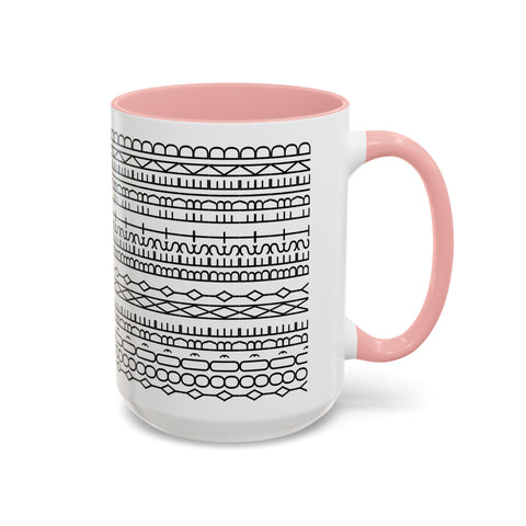 You're My Best Friend Stylish Accent Coffee Mug - Modern Design, Home Decor, Gift for Coffee Lovers, Unique Mug for Birthdays, Black and White Pattern