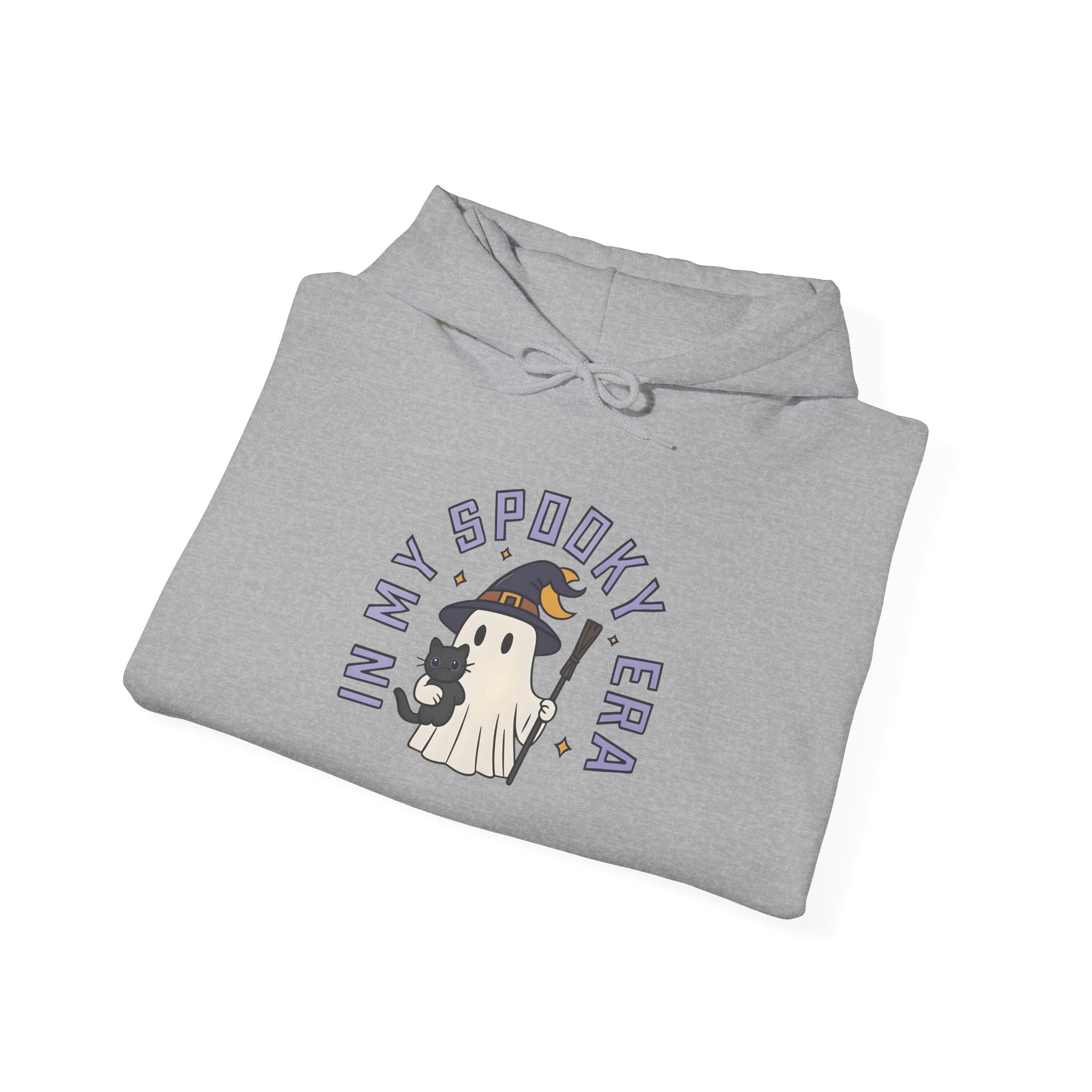 Hoodie - Cute Ghost Holding a Cat In My Spooky Era Sweatshirt