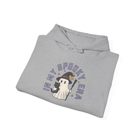 Hoodie - Cute Ghost Holding a Cat In My Spooky Era Sweatshirt