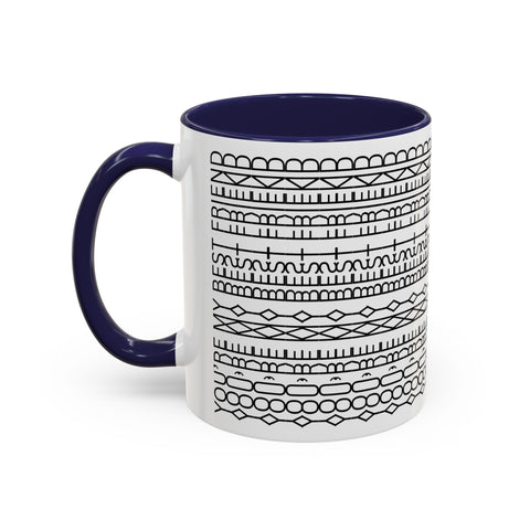 Mug - You're My Best Friend Geometric Shapes Coffee Cup