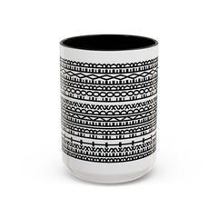 Mug - Best Friends Forever Colorful Geometric Design