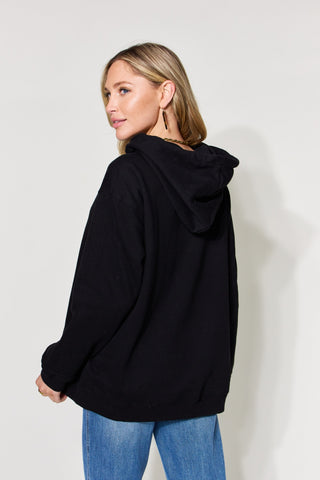 Simply Love Full Size Drawstring Long Sleeve Hoodie